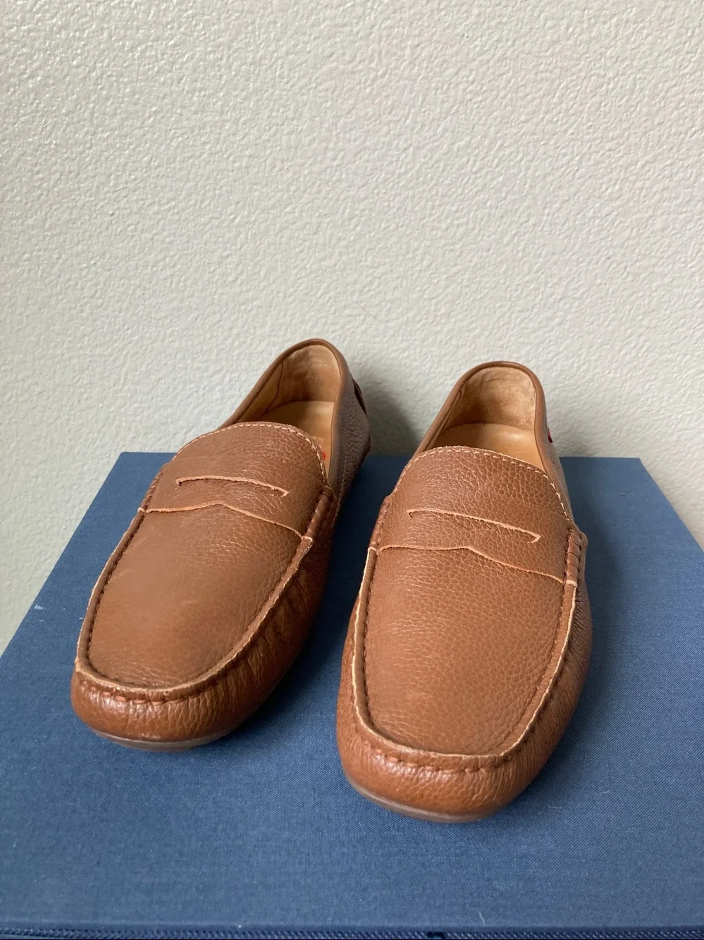Marc Joseph New York Union Street 2.0 Penny loafers Calf Leather Cognac 9.5